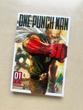 One-Punch Man Volume 01 Manga - Red & Green Cover
